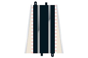 SCALEXTRIC C8205 Standard straight 350mm (2 per bag)