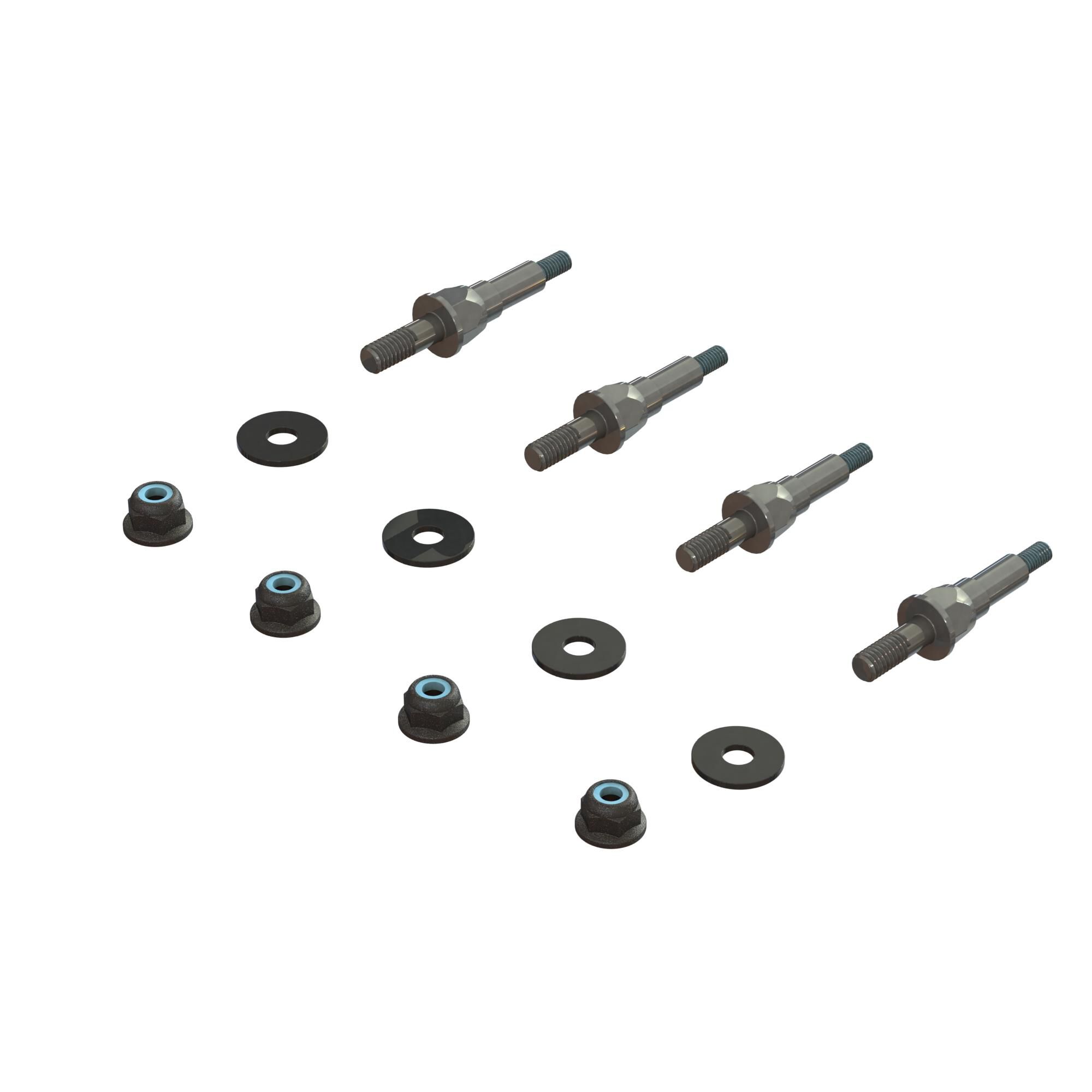 Arrma ARA330816 EXB V2 Shock Standoff (M4 - 4pcs)