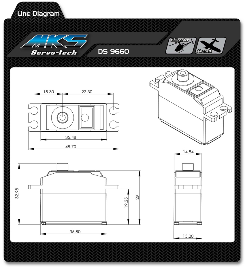 DS9660 Digital Servo - 2