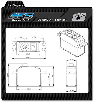 DS8910A+ Digital Servo