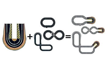 SCALEXTRIC C8512 Track extension pack 3