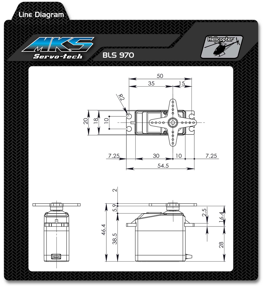 BLS970    (Plastic upper case) - 2