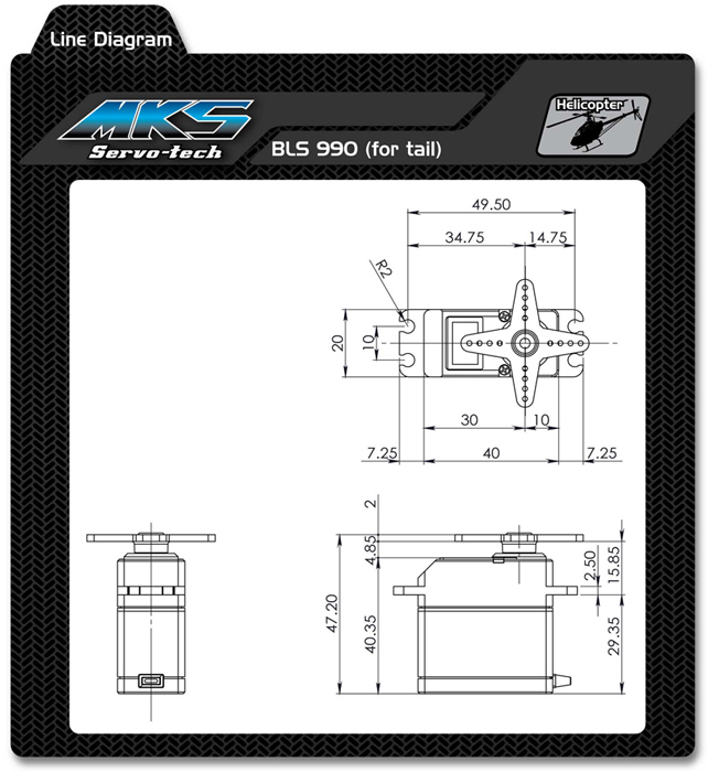 BLS990    (Aluminum upper case) - 2