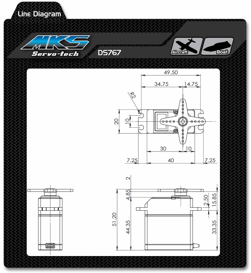 HV767    (Aluminum upper case) - 2