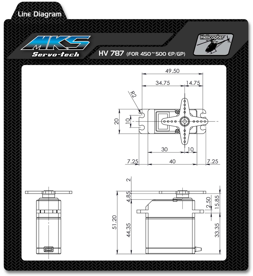 HV787     (Aluminum upper case) - 2