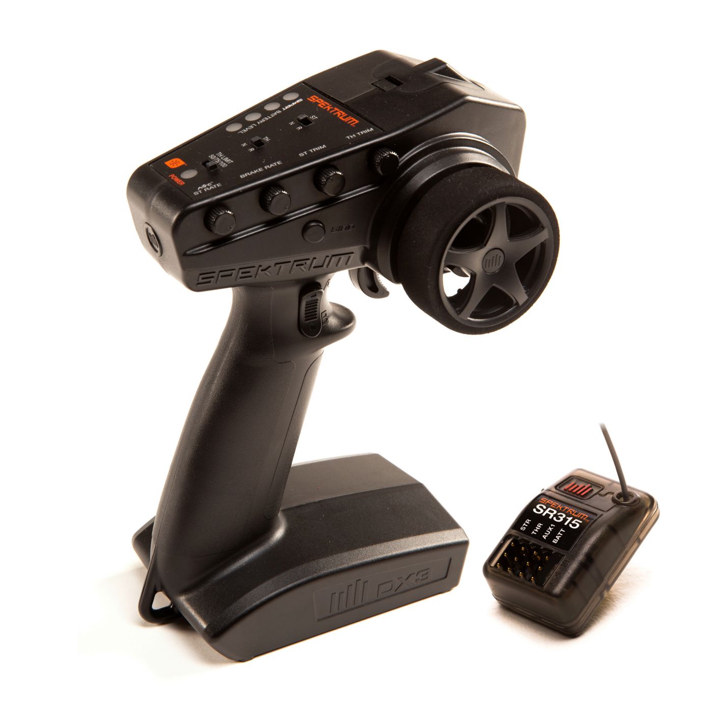 Spektrum DX3 SMART DSMR 3CH TX w/SR315 - 2