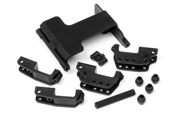 HPI HP85632 Servo Mount/High Link Bracket Set (Wheely King)