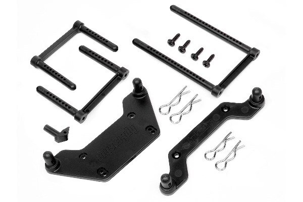 HPI HP85633 Body Mount Set 89X287Mm (Wheely King)