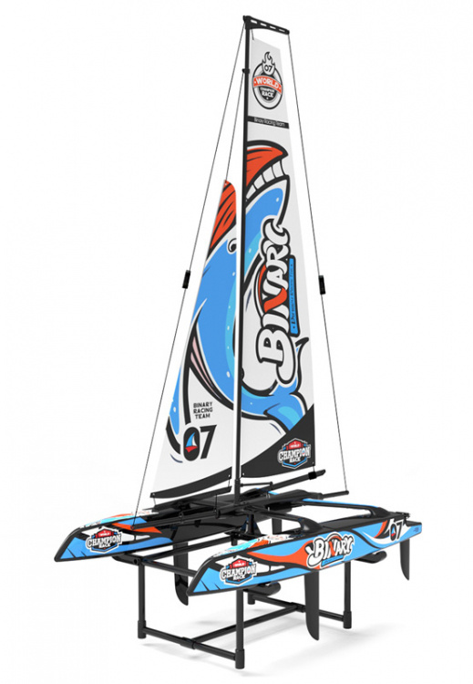 JOYSWAY 8807V3 Binary V3 400mm RTR Katamaran Segelbåt