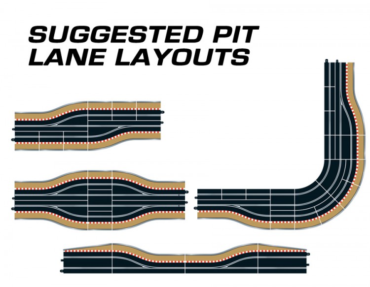SCALEXTRIC C7015 Pit Lane - Right Hand (2)