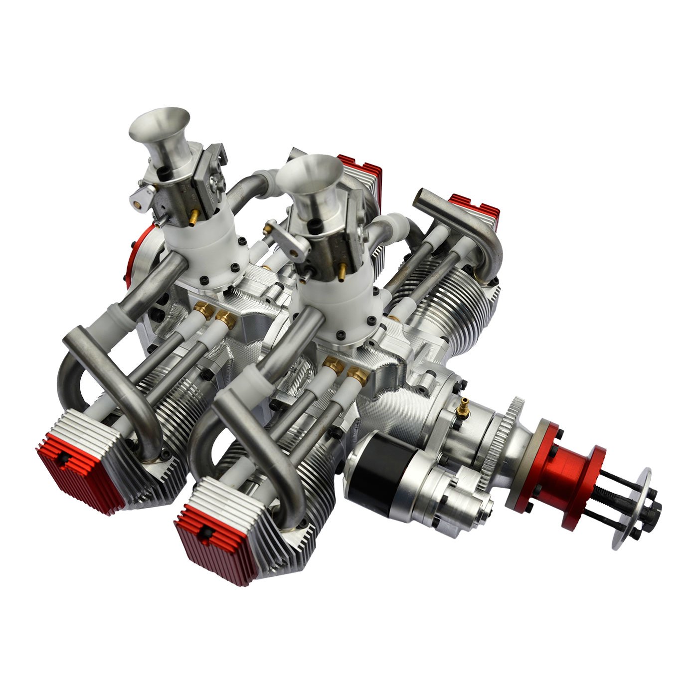 4-Cylinder 4-Stroke Flattwin Engine BX240-4 - With Brushless Starter - With Fuel - 3