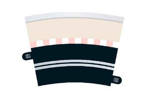 SCALEXTRIC C7017 Single Lane Curvev (4)