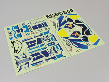 Kyosho GPD101 Decal Sheet SRT SUZUKI RGV-I Kyosho