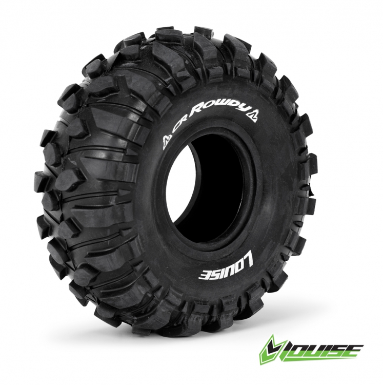 LOUISE RC WORLD LT3233VI Däck CR-ROWDY 1.9" (2)
