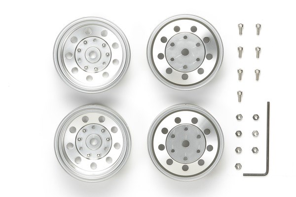 TAMIYA 56518 Plated R wheels (22 mm/matte)