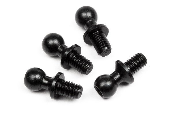 HPI HP86049 Ball Stud 4.3X9Mm (2Mm Socket/4Pcs)