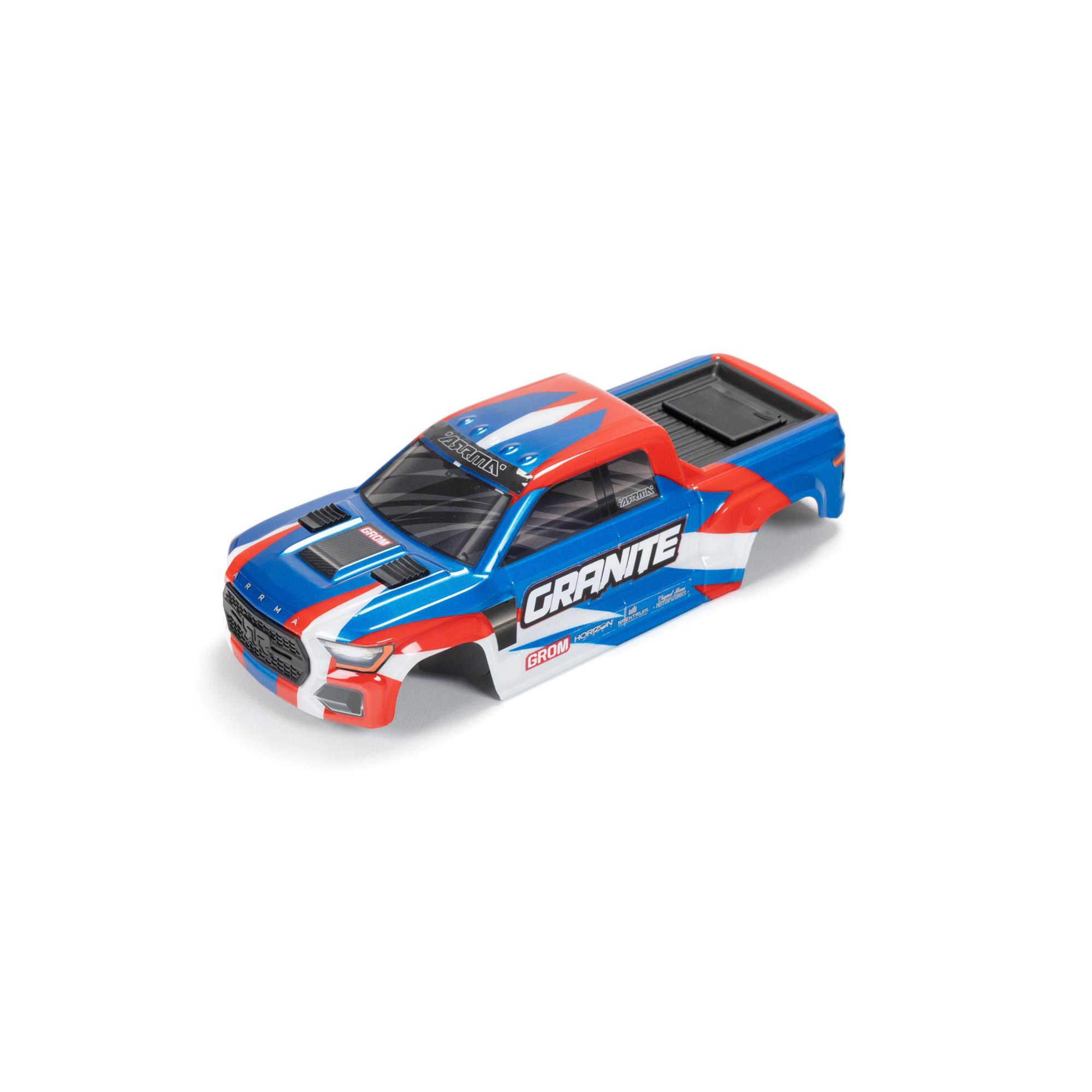 Arrma ARA412001 Granite GROM Body Blue/Red