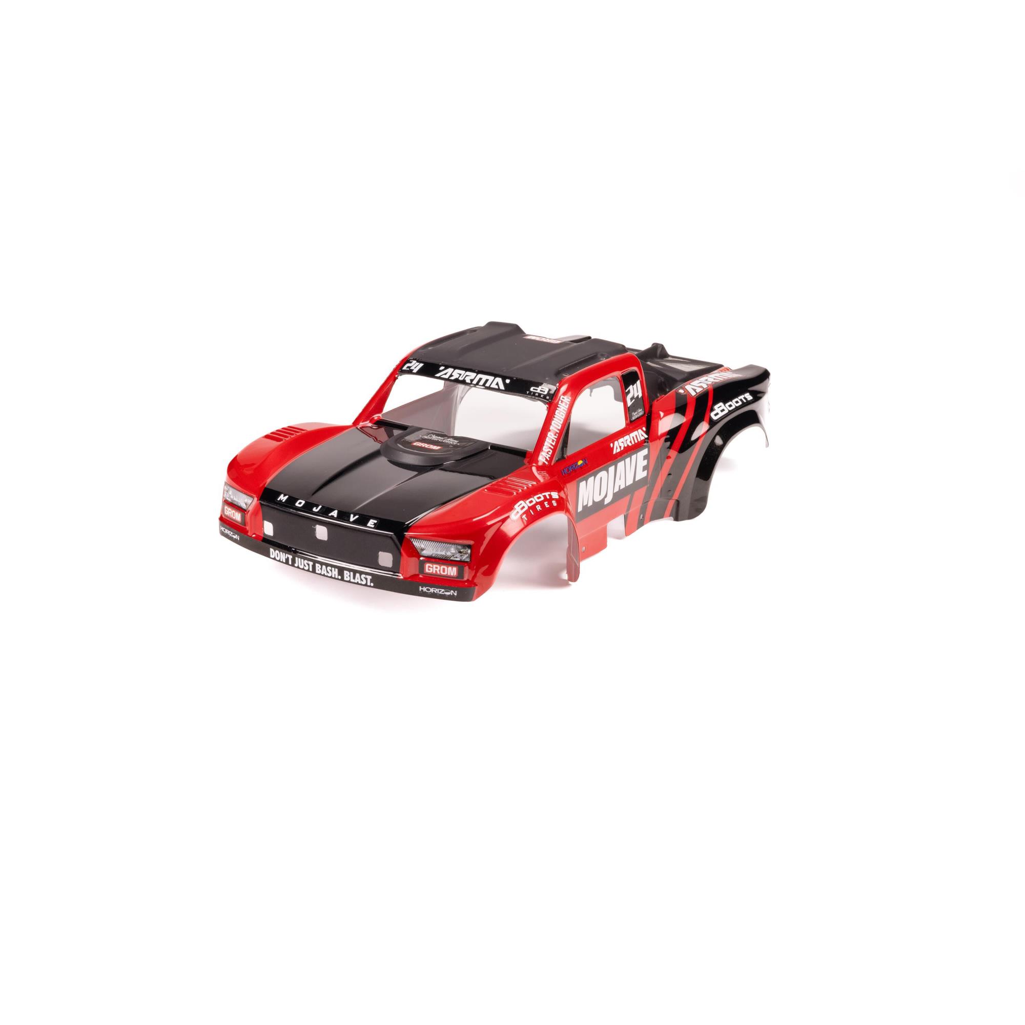 Arrma ARA412008 MOJAVE GROM Body Red/Black