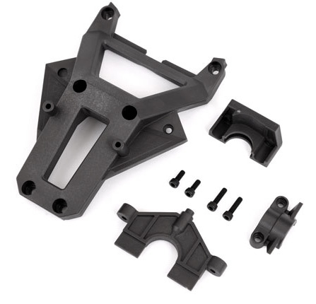 Traxxas 7820 Servofäste / Konsollskydd Fram Set XRT
