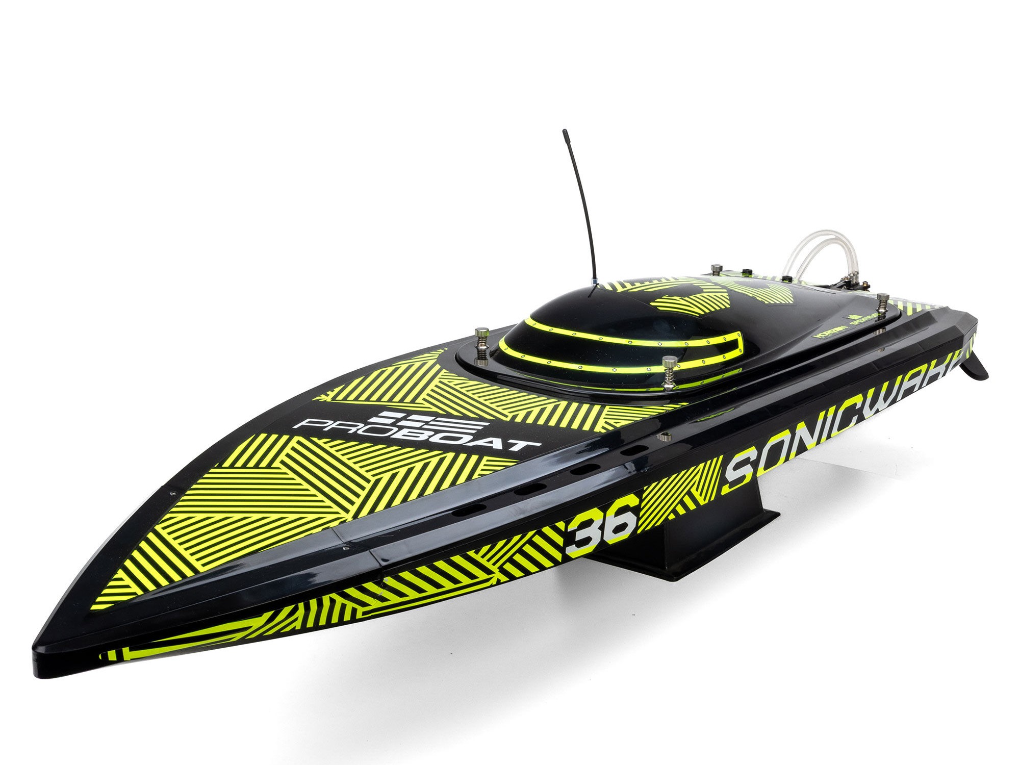 Pro Boat Sonicwake 36" V3 Self-Righting V-Hull Boat RTR, Black