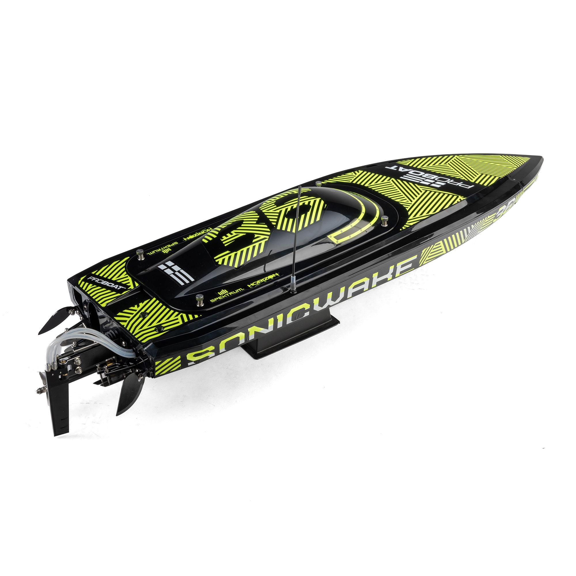 Pro Boat Sonicwake 36" V3 Self-Righting V-Hull Boat RTR, Black - 8