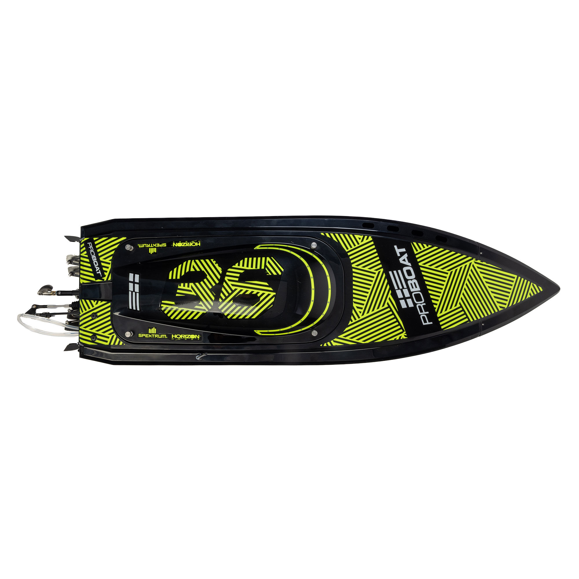 Pro Boat Sonicwake 36" V3 Self-Righting V-Hull Boat RTR, Black - 7