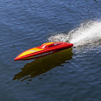 Pro Boat Sonicwake 36" V3 Self-Righting V-Hull Boat RTR, Red