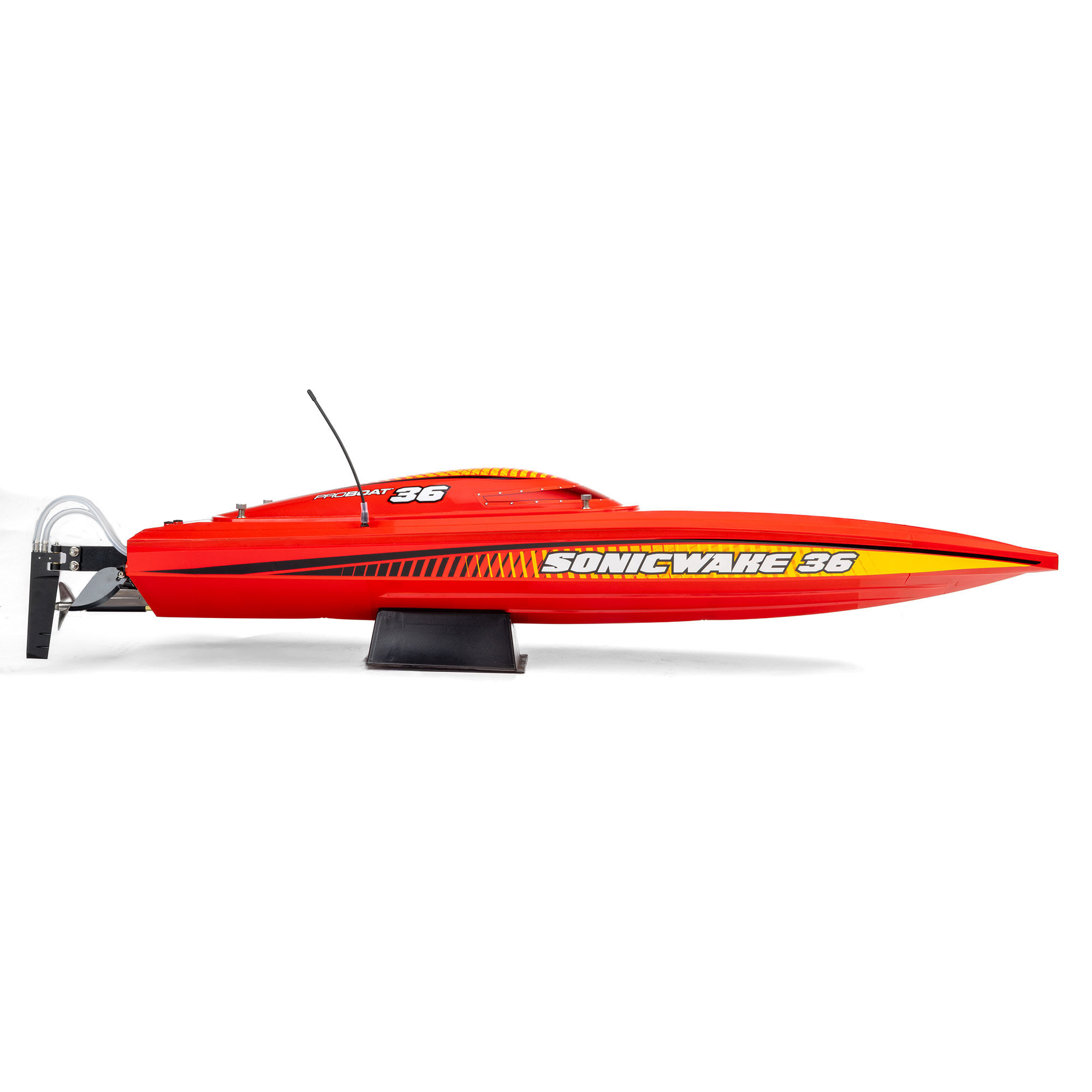 Pro Boat Sonicwake 36" V3 Self-Righting V-Hull Boat RTR, Red - 9