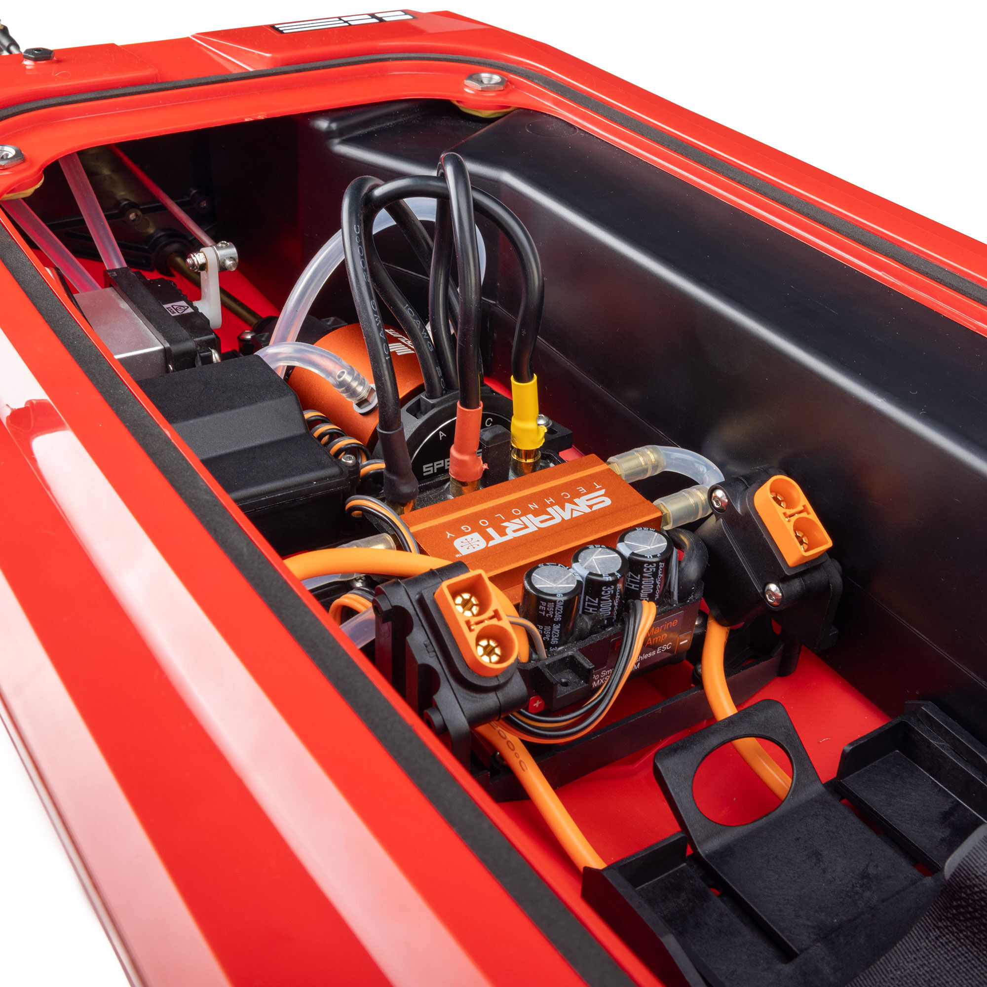 Pro Boat Sonicwake 36" V3 Self-Righting V-Hull Boat RTR, Red - 14