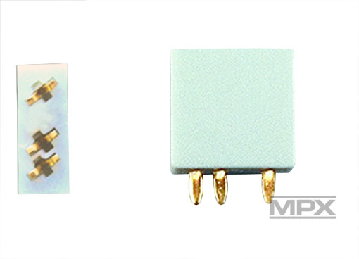 Multiplex 3-pin socket 5 st (MPX)