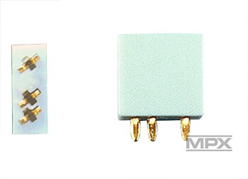 Multiplex 3-pin socket 5 st (MPX)