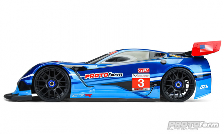PROTOFORM Chevrolet Corvette C7.R Kaross 1/8 GT Kort - 5