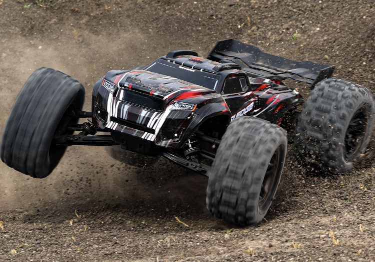 Traxxas Sledge 1/8 Truck 6s Belted Röd - 4