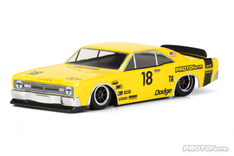 Protoform Kaross 1967 Dodge Dart (Omålad) för VTA Class