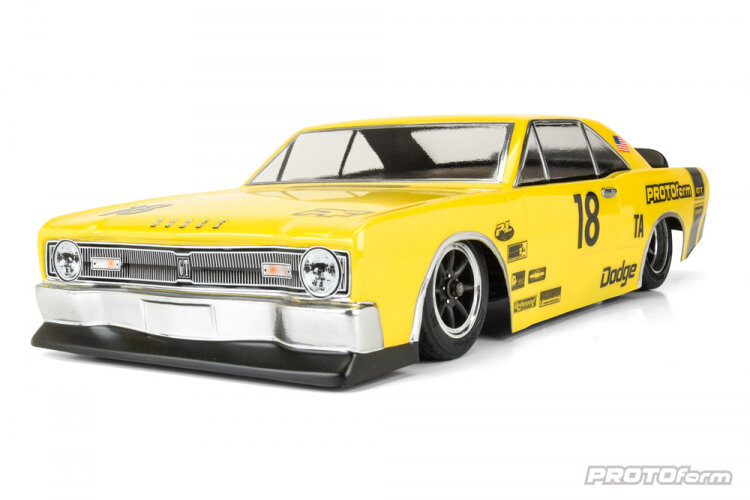 Protoform Kaross 1967 Dodge Dart (Omålad) för VTA Class - 2