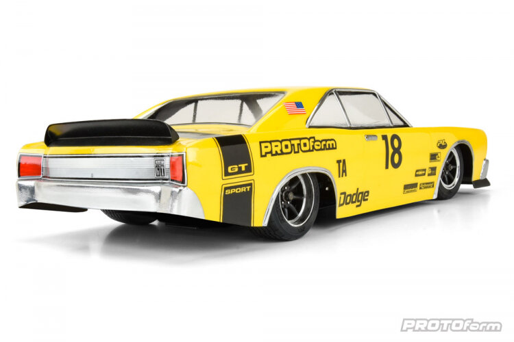 Protoform Kaross 1967 Dodge Dart (Omålad) för VTA Class - 4
