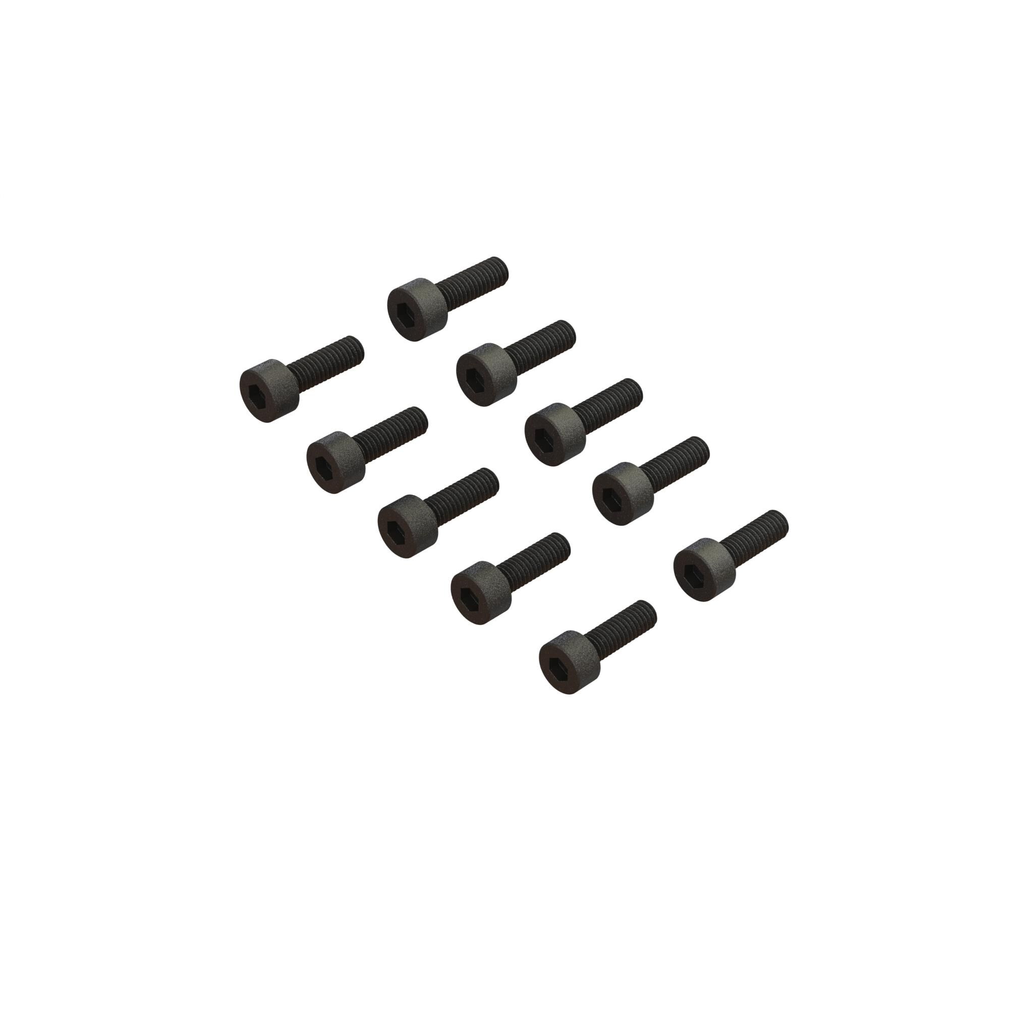 Arrma ARA702010 Cap Head Screw M2.5x8mm (10)