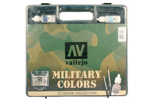 VALLEJO 70173 BOXET SET MILITARY COLORS (74)