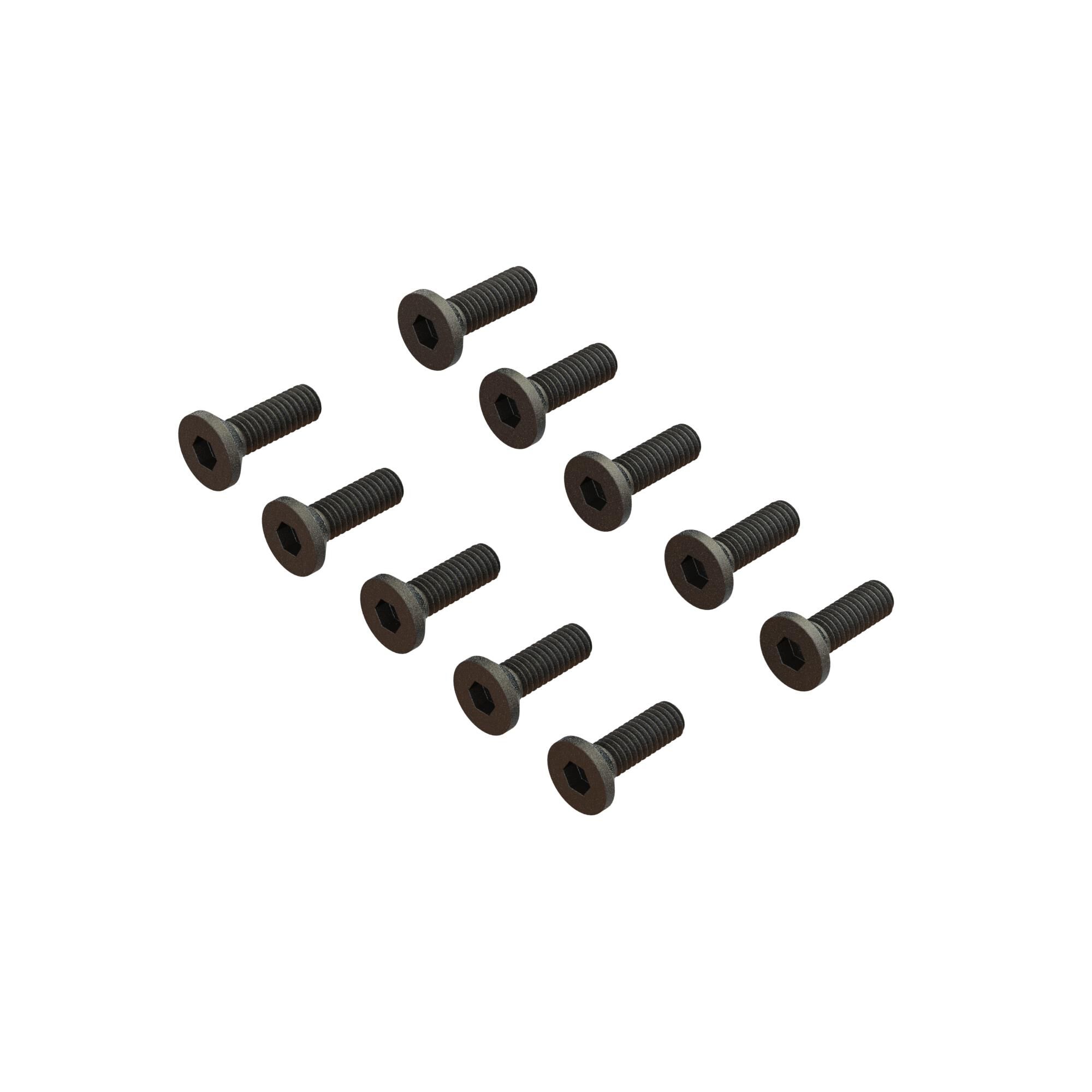 Arrma ARA702016 Flat Head Screw M2.5x8mm (10)