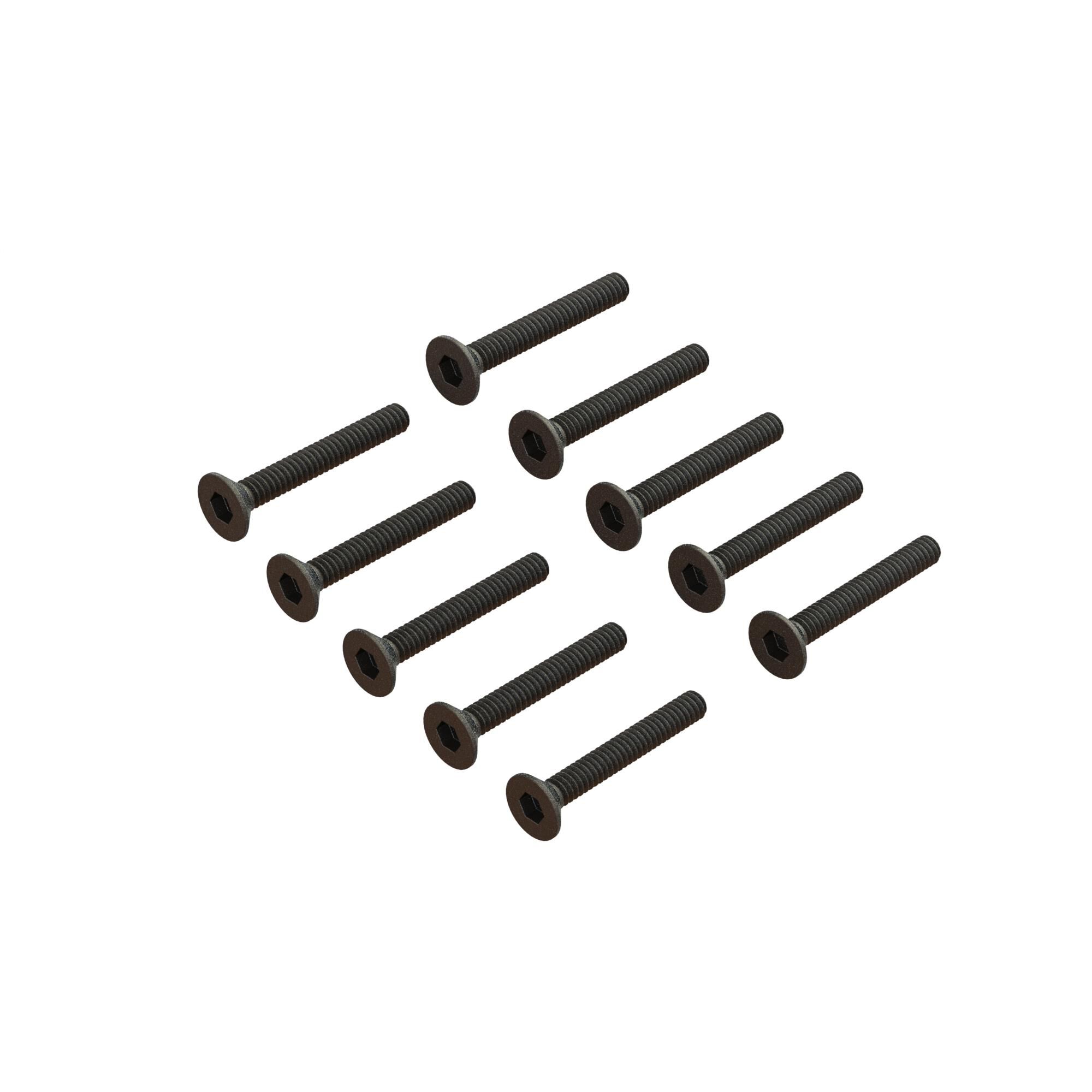 Arrma ARA702018 Flat Head Screw M1.6x12mm (10)