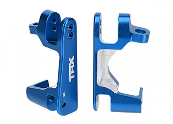 Caster Blocks Alu Blue L+R (2)