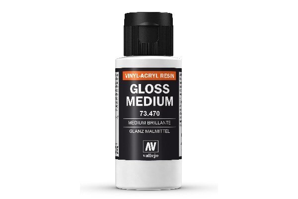 VALLEJO 73470 GLOSSY MEDIUM 470-60ML.