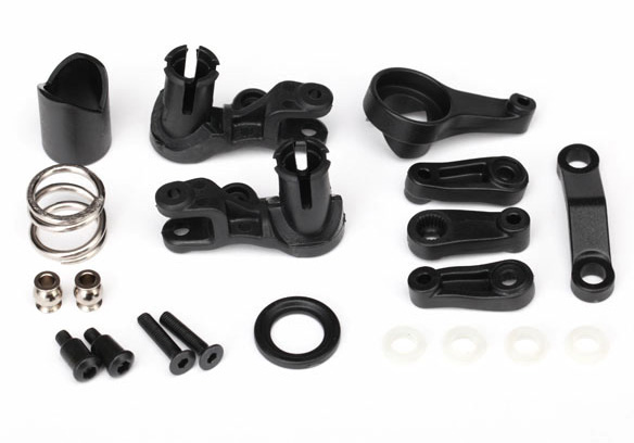 Traxxas 6845X Styrlänkage/Servoräddare Set