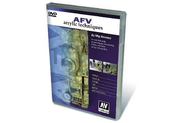 VALLEJO 75001 DVD-MIG AFV ACRYLIC TECHNIQUES (NTSC)