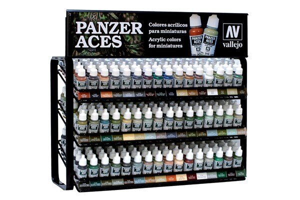 VALLEJO EX703FULL PANZER ACES model color 48 fv+display