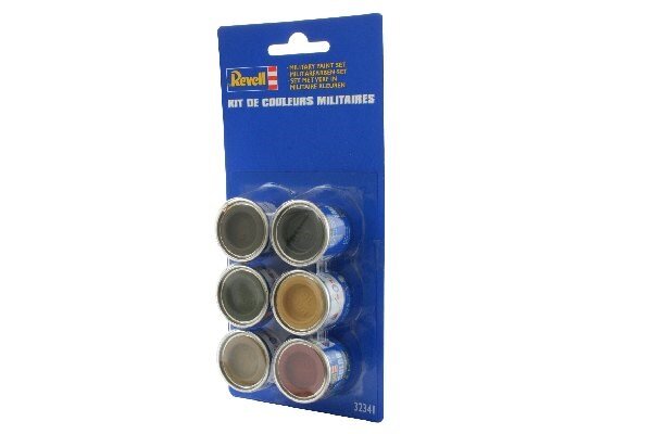 Revell 32341 Enamel Military colour set II 6x14ml