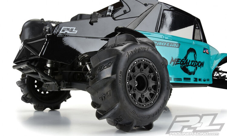 Proline Däck & Fälg SC Dumont Paddle / Raid Fälg Slash 2WD/4x4 - 6