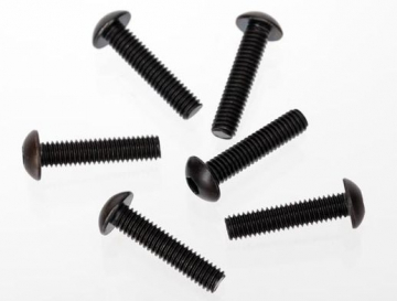 Screws M4x18mm Button-head Hex Socket (6)
