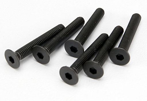 Traxxas 4857 Skruv M3x20mm Försänkt Insex (6)
