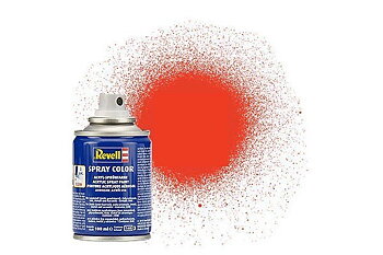 Revell 34125 Spray lumin,orange mat 100 ml.